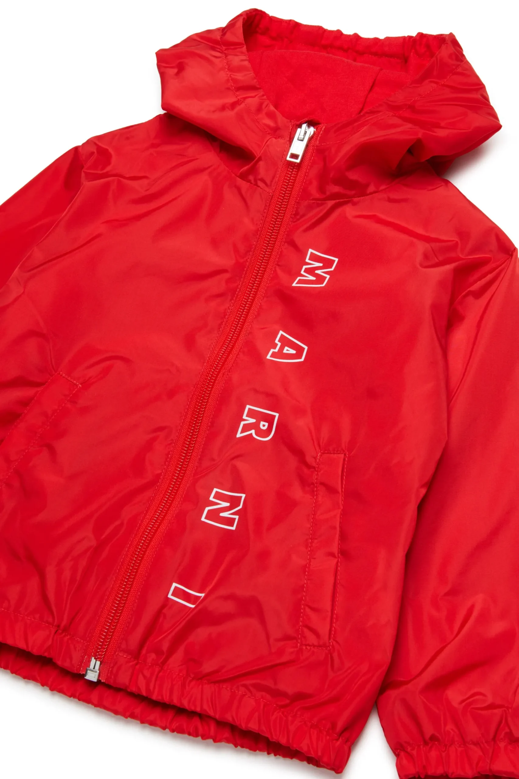 MARNI Giacca windbreaker con logo Outline | Bambino Giacche E Gilet | Logomania