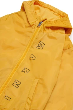 MARNI Giacca windbreaker con logo Outline | Bambino Giacche E Gilet | Logomania