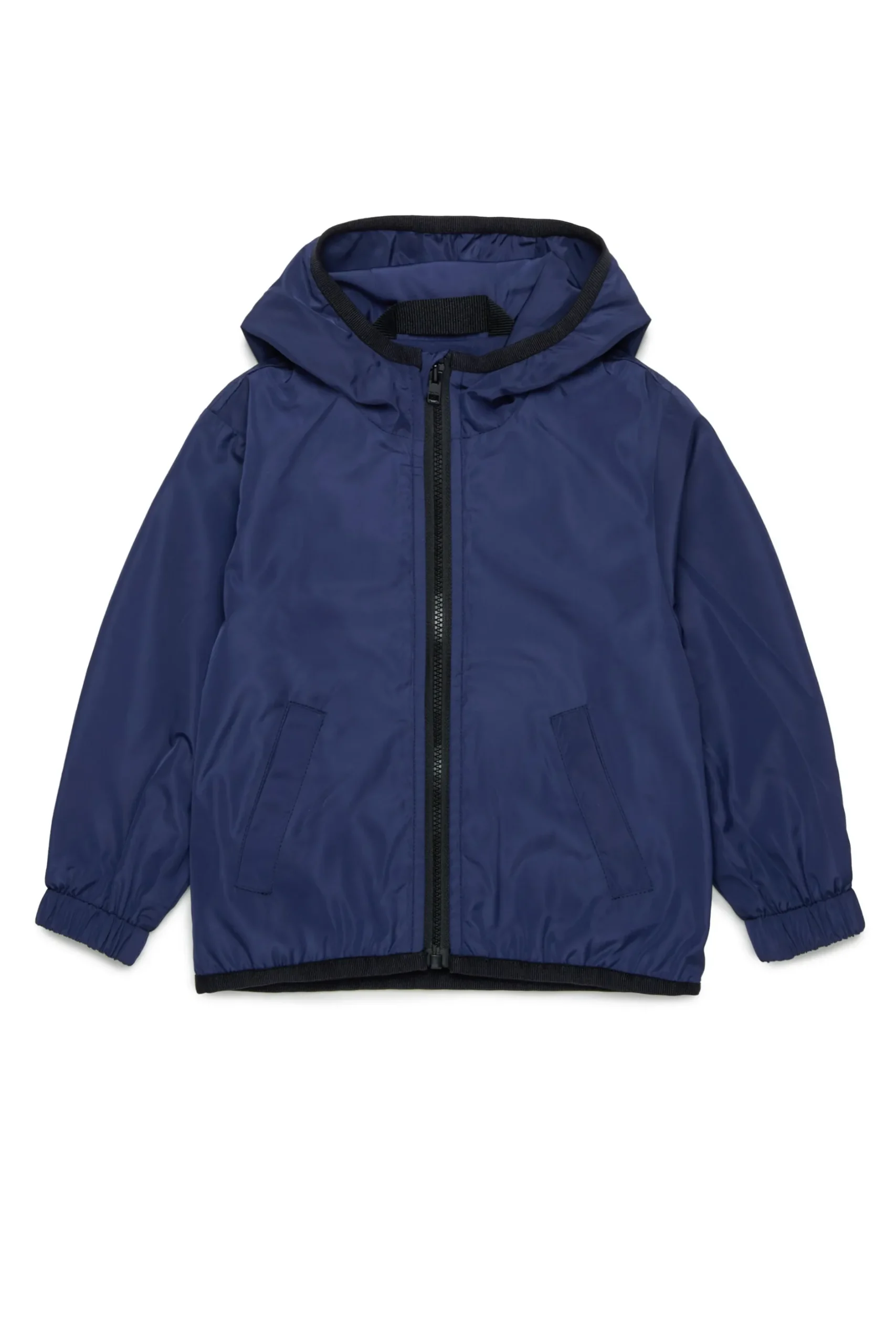 DIESEL Giacca windbreaker con maxi logo Oval D | Bambino Giacche E Gilet | Oval D By Diesel