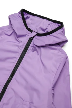 DIESEL Giacca windbreaker con maxi logo Oval D | Bambino Giacche E Gilet | Oval D By Diesel