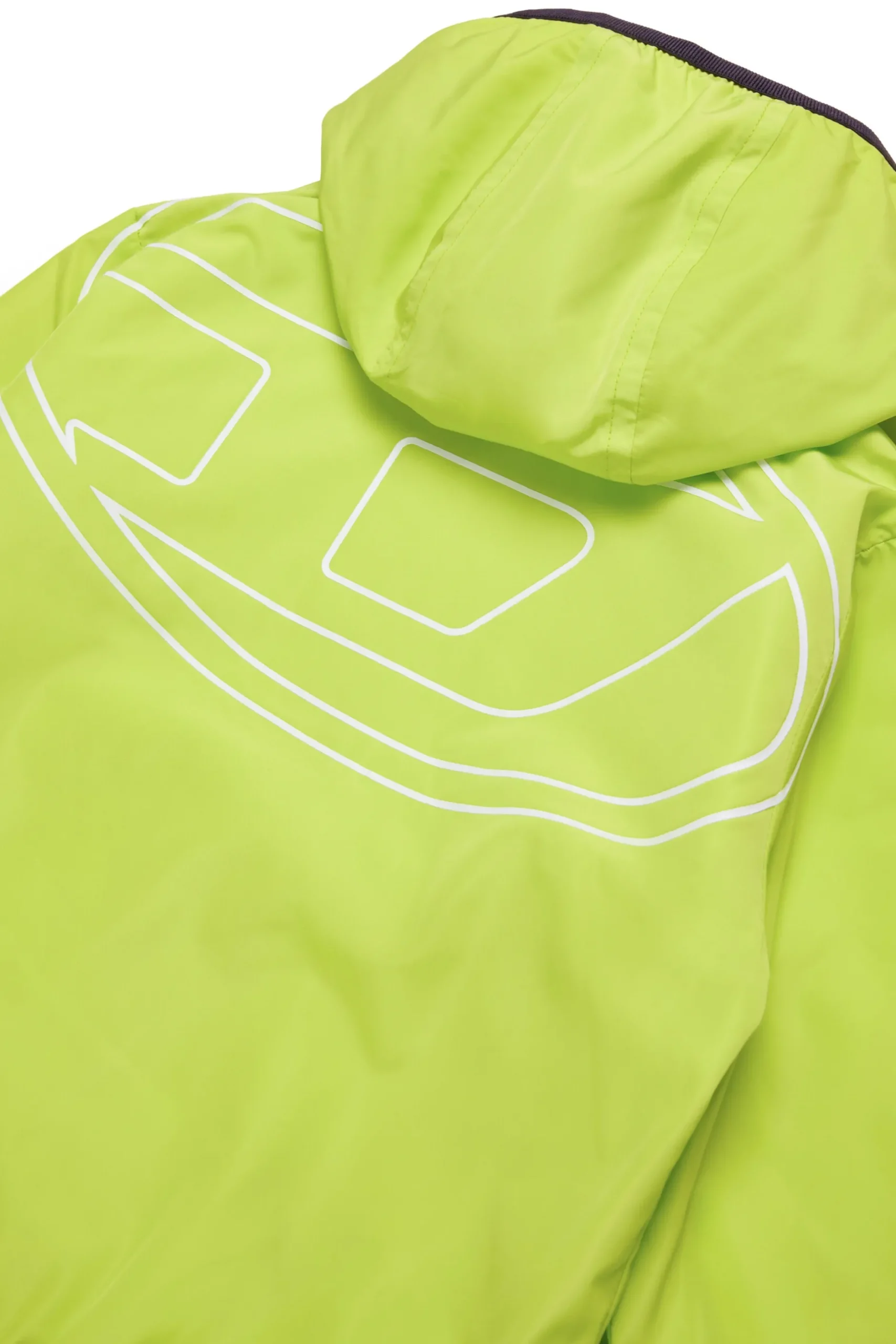 DIESEL Giacca windbreaker con maxi logo Oval D | Bambino Giacche E Gilet | Oval D By Diesel