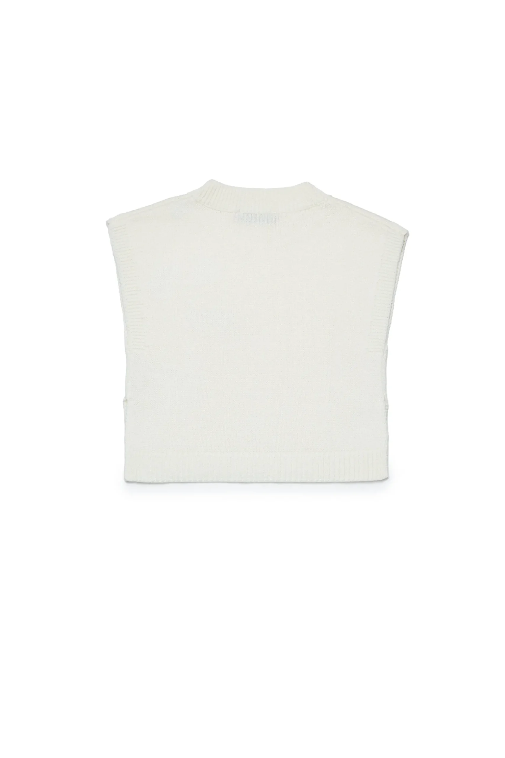 MAX&Co. Gilet in maglia con patch | Maglieria
