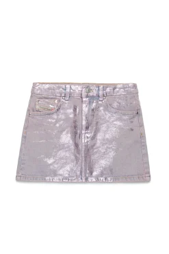 DIESEL Gonna in denim con finishing mylar | Bambino Gonne | Denim-Mania
