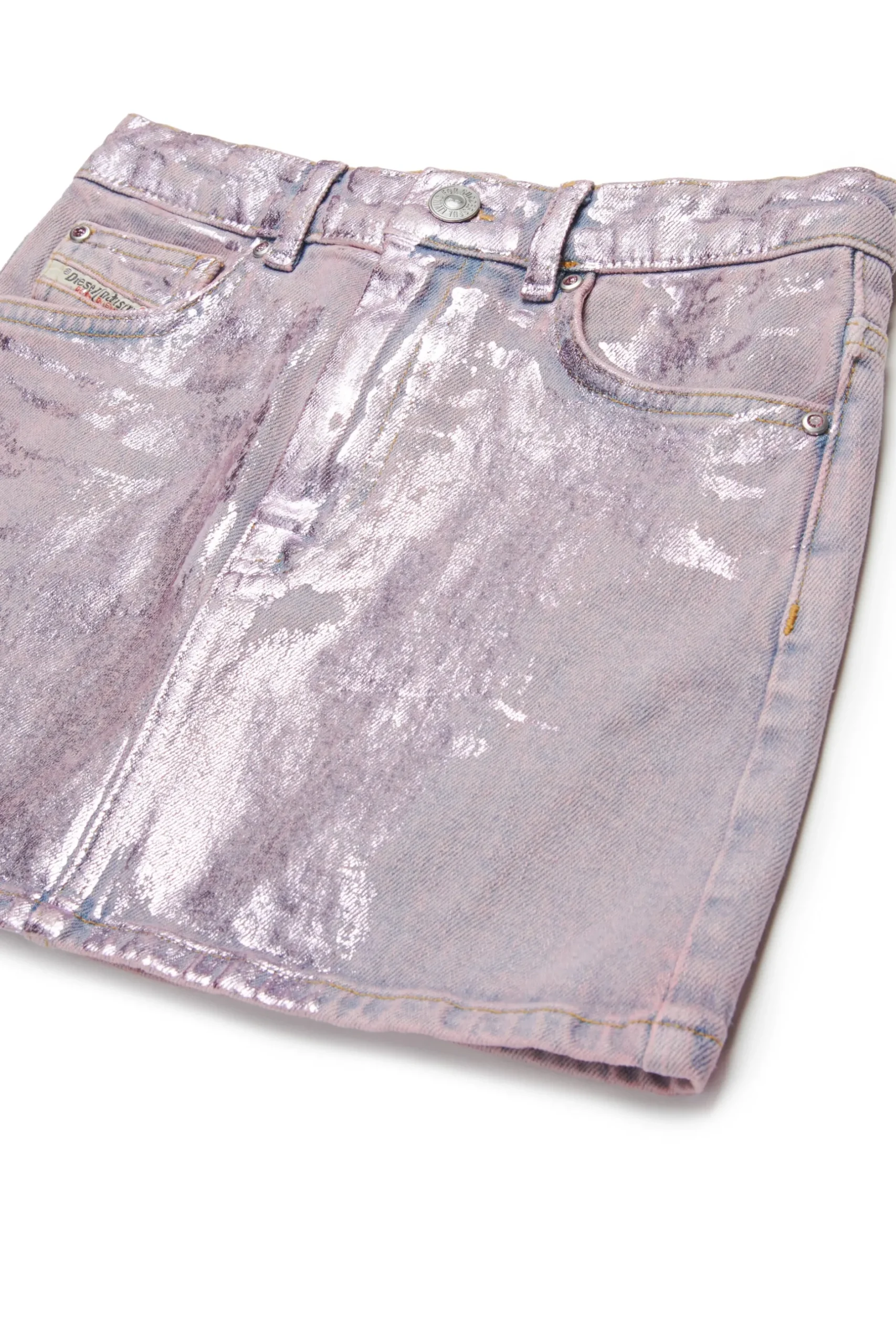 DIESEL Gonna in denim con finishing mylar | Bambino Gonne | Denim-Mania