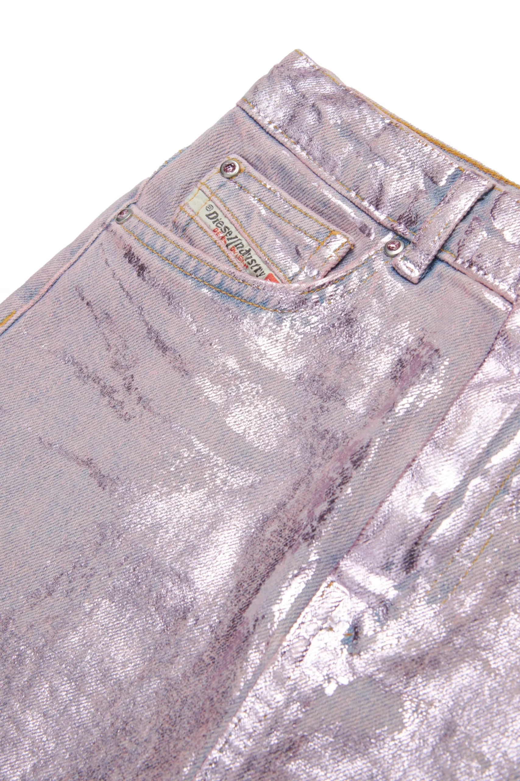 DIESEL Gonna in denim con finishing mylar | Bambino Gonne | Denim-Mania