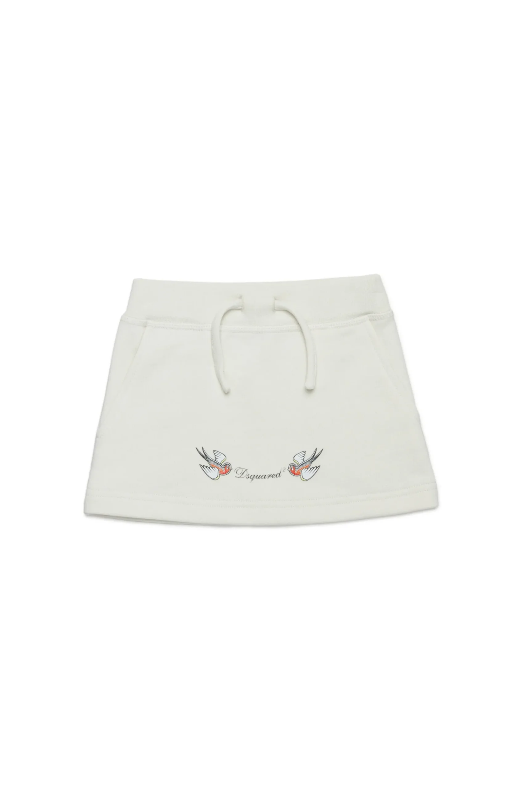 DSQUARED2 Gonna in felpa con stampa Birds | Gonne