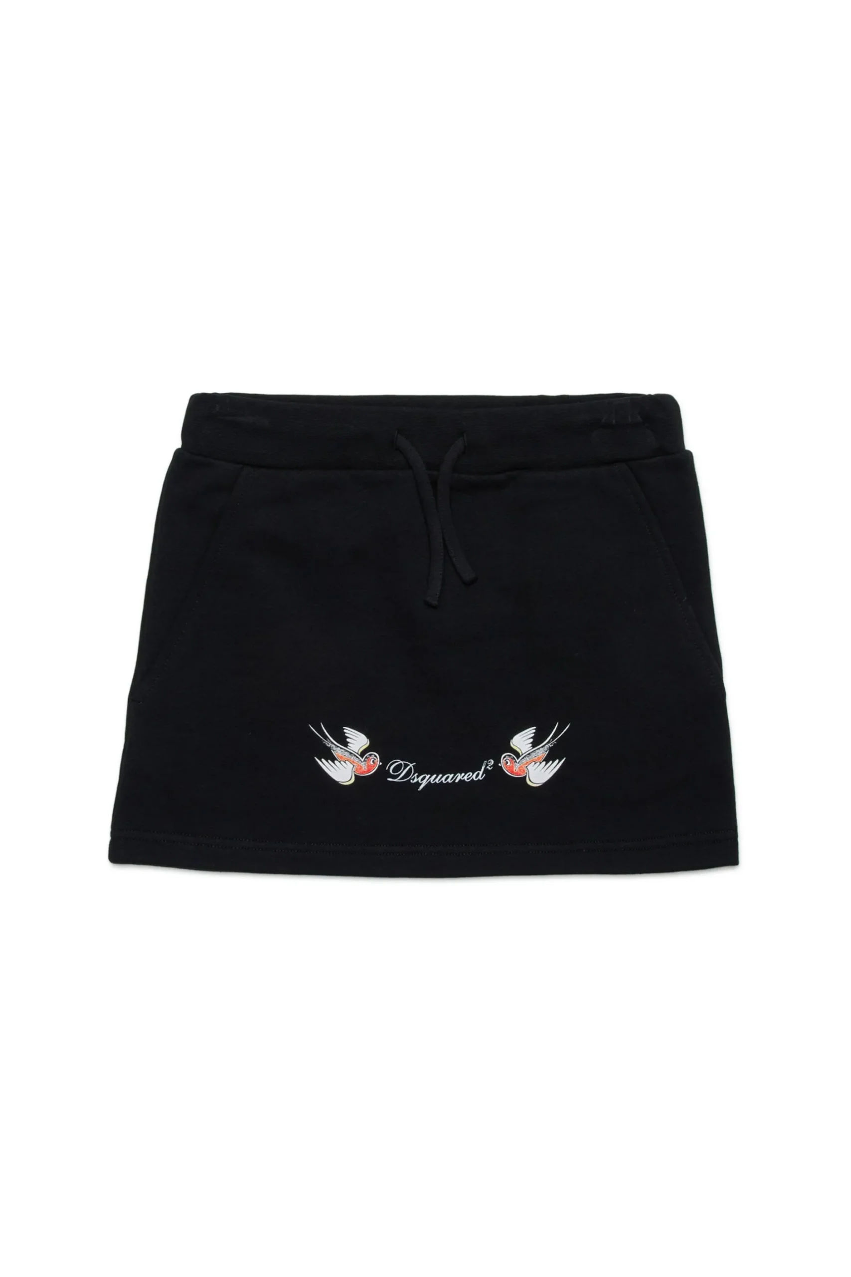DSQUARED2 Gonna in felpa con stampa Birds | Gonne