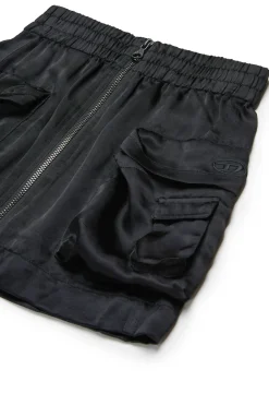 DIESEL Gonna in satin stile utility | Gonne