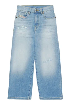 DIESEL Jeans flare chiaro con abrasioni - 2000 | Bambino Jeans | Denim-Mania