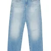 DIESEL Jeans straight chiaro con abrasioni - 2020 D-Viker | Bambino Denim-Mania | Denim-Mania
