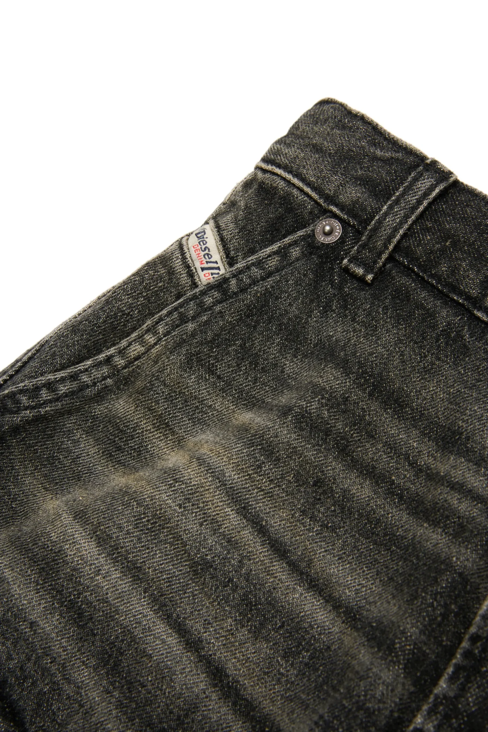 DIESEL Jeans straight nero sfumato - D-Fish | Bambino Denim-Mania | Denim-Mania