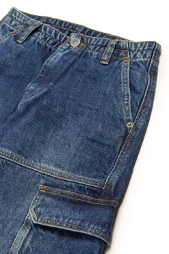 DIESEL Jeans straight scuro sfumato - D-Sire Cargo | Bambino Jeans | Denim-Mania