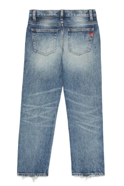 DIESEL Jeans straight sfumato con abrasioni - 2020 D-Viker | Bambino Denim-Mania | Denim-Mania