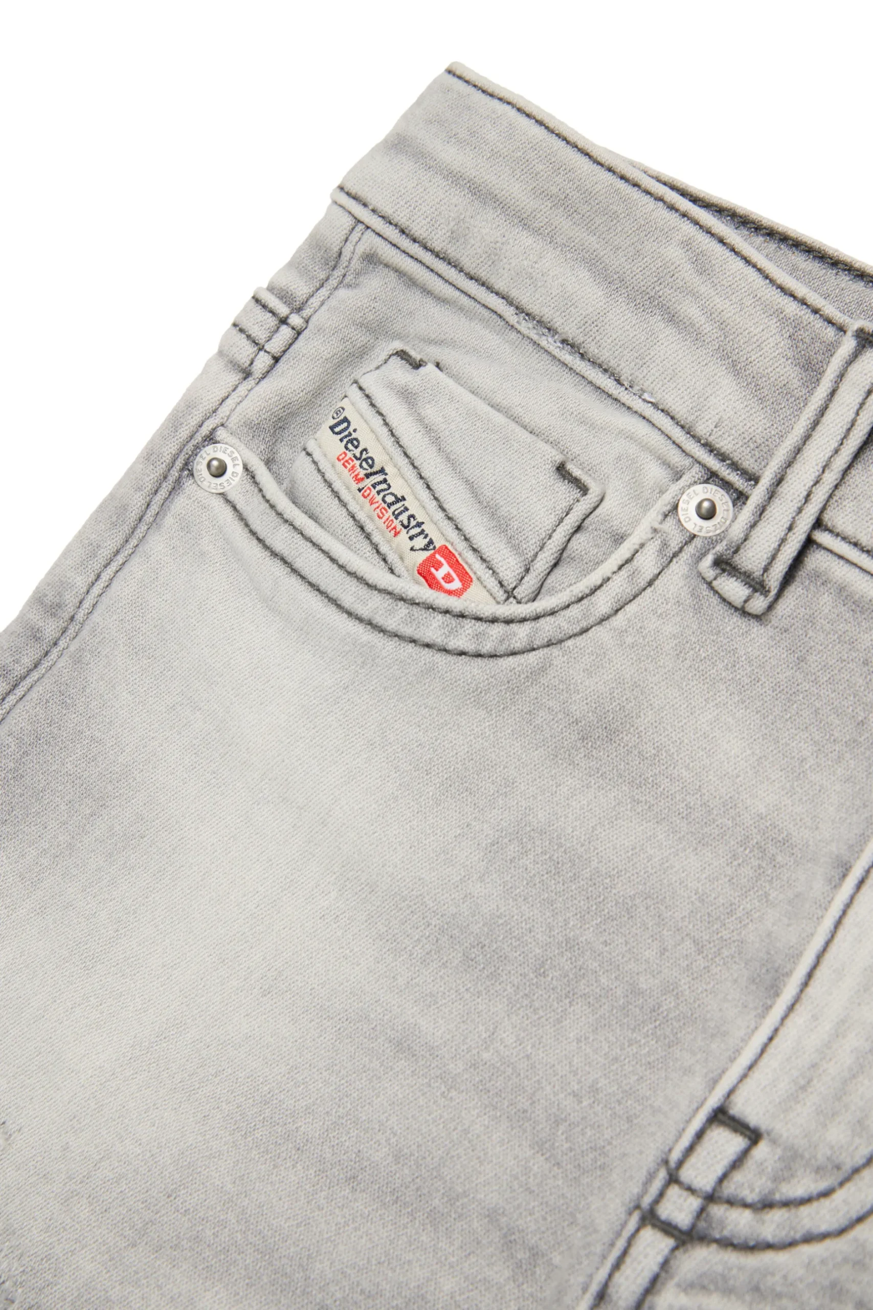 DIESEL JoggJeans® flare grigio con strappi - 1978 | Bambino Jeans | Denim-Mania