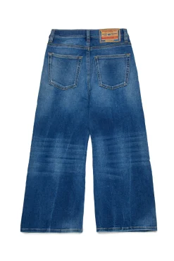 DIESEL JoggJeans® straight blu medio con rotture - D-Argjx | Bambino Jeans | Denim-Mania