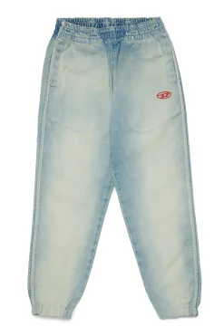 DIESEL JoggJeans® tapered chiaro effetto vissuto - Plab | Bambino Jeans