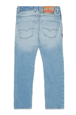 DIESEL JoggJeans® tapered chiaro con rotture - Krooley | Bambino Denim-Mania | Denim-Mania