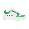 MARNI Leather low trainers colorblock | Bambino Sneakers | Sneakers