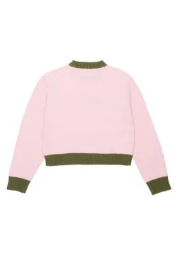 MARNI Maglione girocollo in misto lana-cashmere colorblock | Maglieria