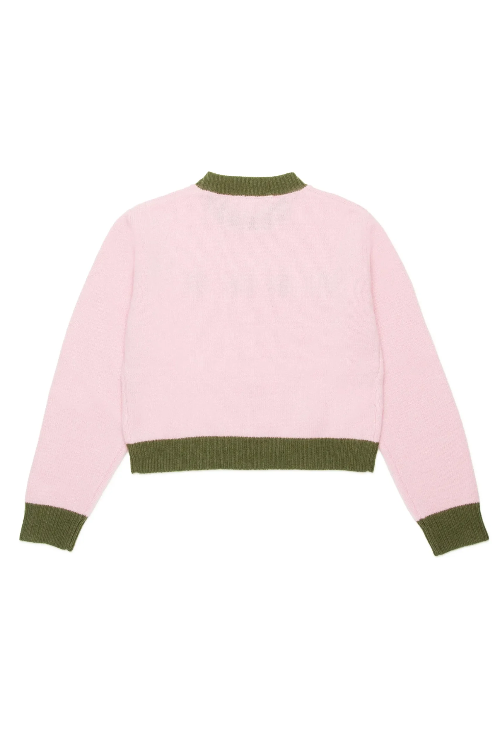 MARNI Maglione girocollo in misto lana-cashmere colorblock | Maglieria