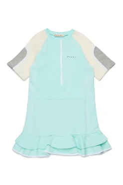 MARNI Minidress in felpa con dettagli colorblock | Bambino Vestiti | Activewear