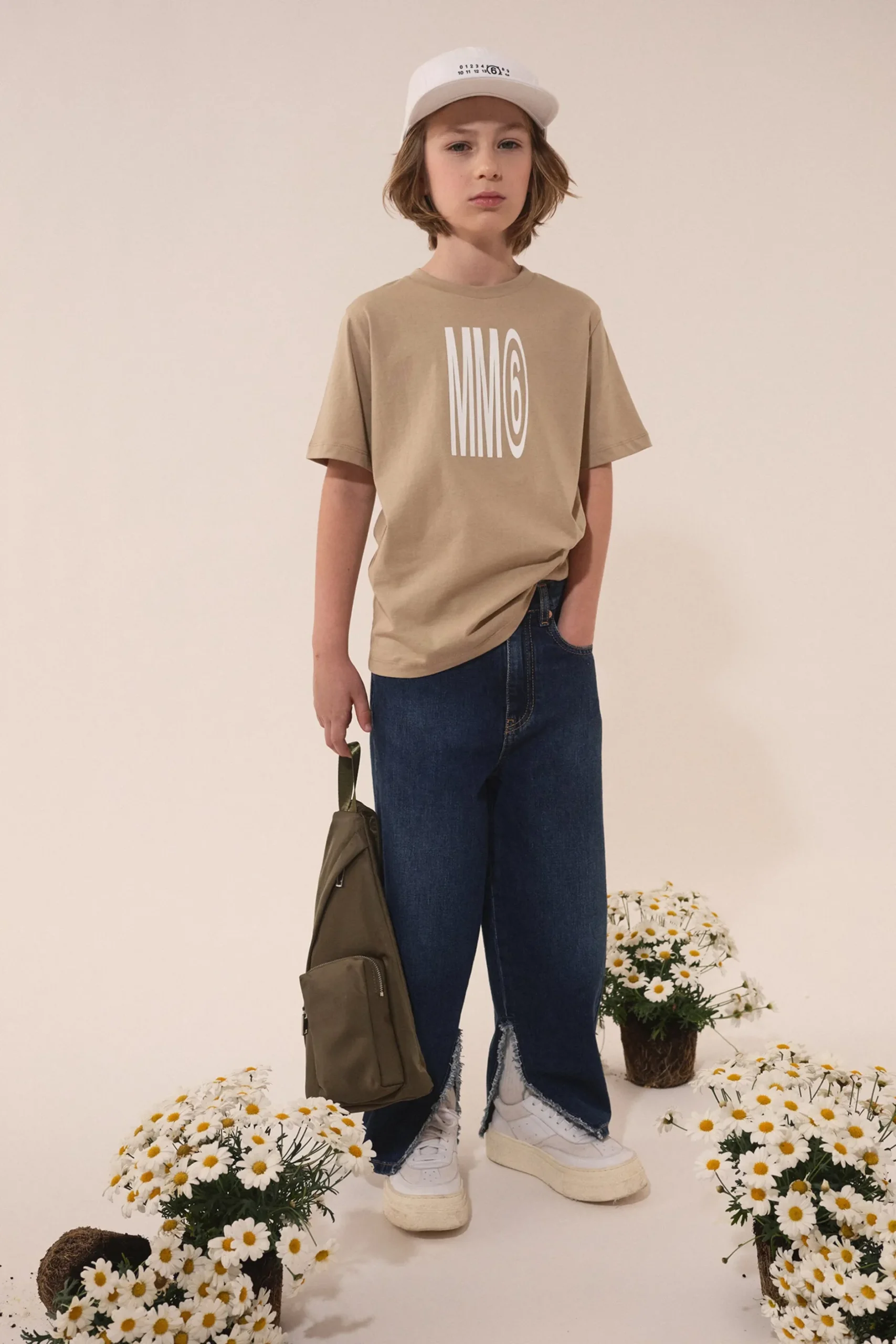 MM6 MAISON MARGIELA 3 Pack T-shirt con logo istituzionale | Bambino T-Shirts | Activewear