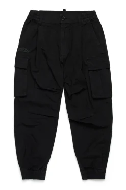 DSQUARED2 Pantaloni cargo in cotone ripstop | Bambino Pantaloni