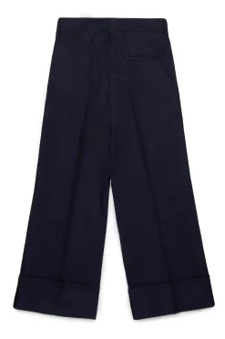 MARNI Pantaloni chino in gabardina con pieghe | Bambino Pantaloni | Party Looks