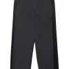 DIESEL Pantaloni formali doppio tessuto con logo Oval D | Bambino Party Looks | Party Looks
