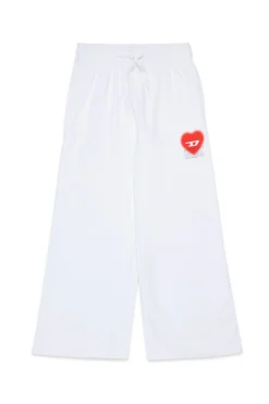 DIESEL Pantaloni in felpa con grafica cuore | Pantaloni