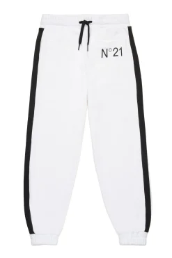 N°21 Pantaloni jogger con banda laterale | Bambino Pantaloni | Activewear