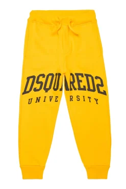 DSQUARED2 Pantaloni jogger con logo college | Bambino Pantaloni | Pantaloni