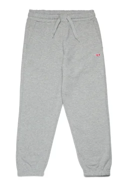 DIESEL Pantaloni jogger in felpa con patch | Bambino Pantaloni | Activewear