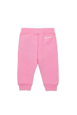 DSQUARED2 Pantaloni jogger in felpa con logo | Bambino Activewear | Activewear