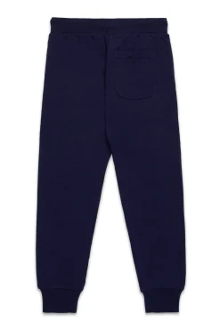 DIESEL Pantaloni jogger in felpa con logo D | Bambino Pantaloni | Pantaloni