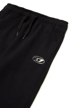 DIESEL Pantaloni jogger in felpa con logo Oval D | Bambino Oval D By Diesel | Oval D By Diesel
