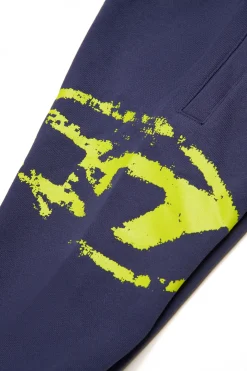 DIESEL Pantaloni jogger in felpa con logo Oval D | Bambino Oval D By Diesel | Oval D By Diesel