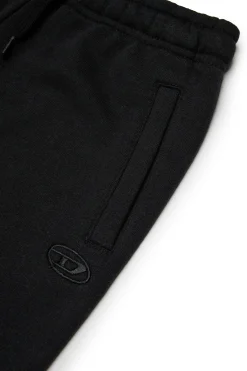 DIESEL Pantaloni jogger in felpa con maxi logo Oval D | Bambino Oval D By Diesel | Oval D By Diesel
