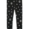 MM6 MAISON MARGIELA Pantaloni leggings allover Numeric logo | Bambino Pantaloni | Activewear