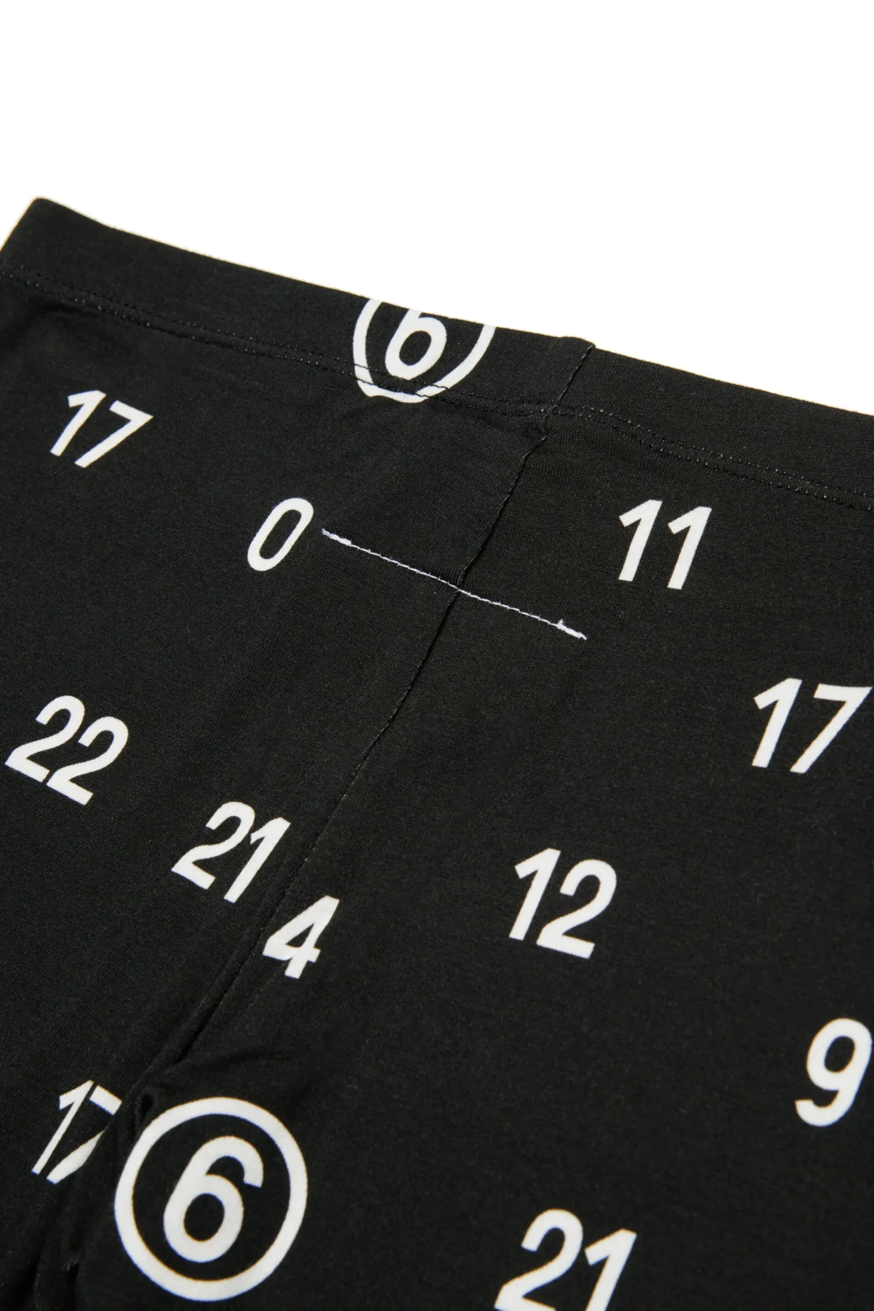 MM6 MAISON MARGIELA Pantaloni leggings allover Numeric logo | Bambino Pantaloni | Activewear