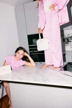 N°21 Pantaloni palazzo in satin con pinces | Bambino Pantaloni | Party Looks