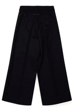 MM6 MAISON MARGIELA Pantaloni tuxedo in fresco di lana | Bambino Pantaloni | Pantaloni