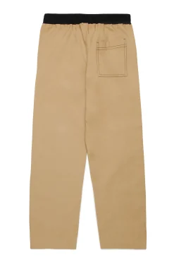 N°21 Pantaloni wide leg in canvas | Bambino Pantaloni