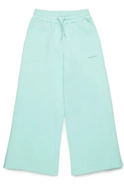 MARNI Pantaloni wide leg in felpa con logo | Bambino Pantaloni | Activewear