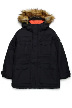 DIESEL Piumino lungo con tasche frontali | Bambino Giacche E Cappotti | Giacche E Cappotti