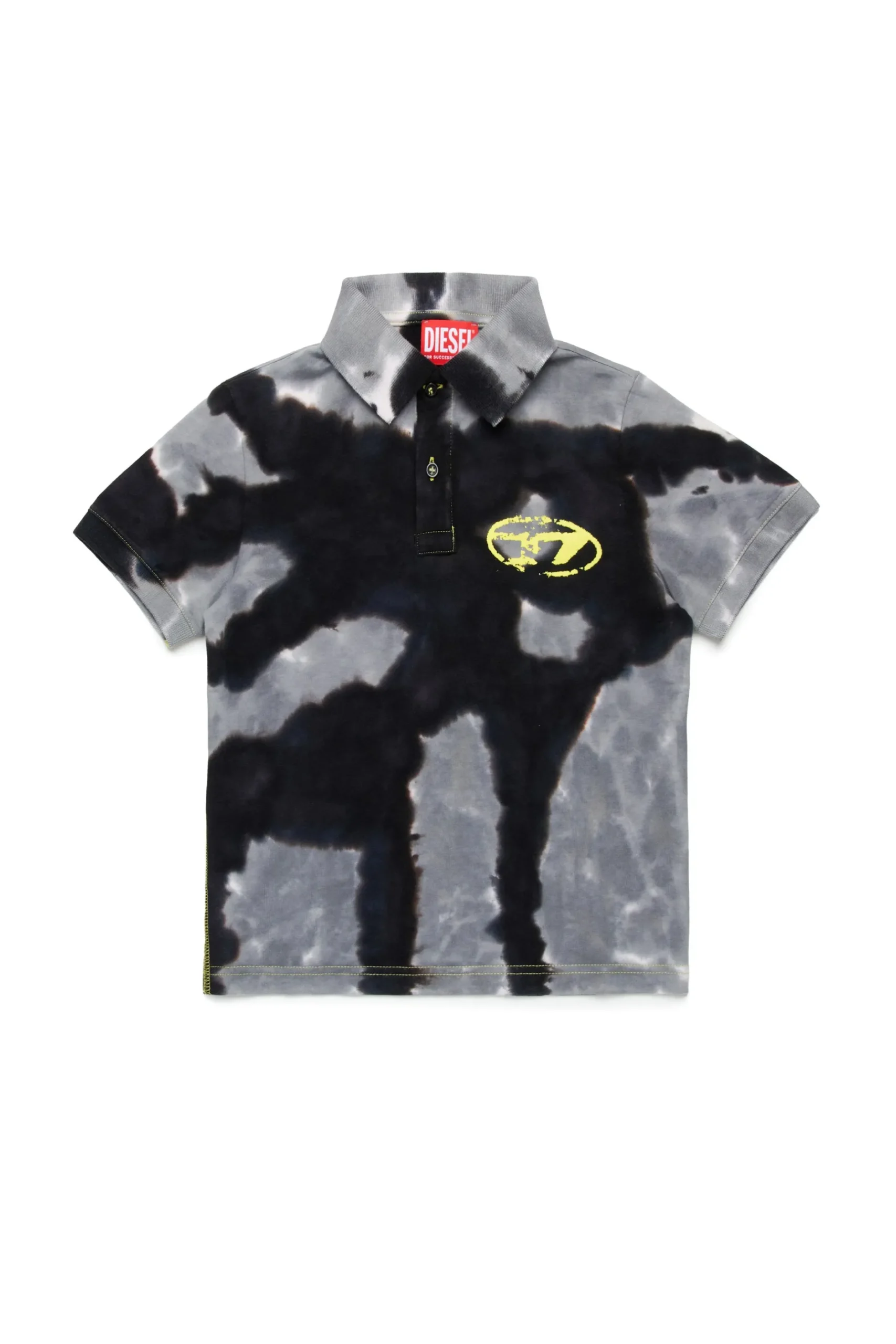 DIESEL Polo batik con logo Oval D | Bambino Oval D By Diesel | Oval D By Diesel