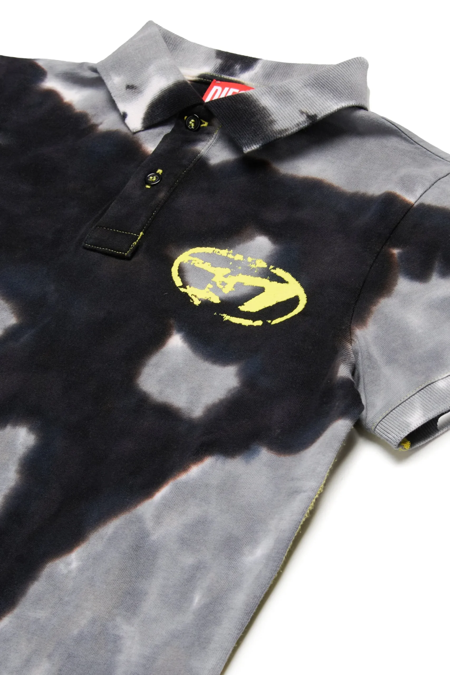 DIESEL Polo batik con logo Oval D | Bambino Oval D By Diesel | Oval D By Diesel