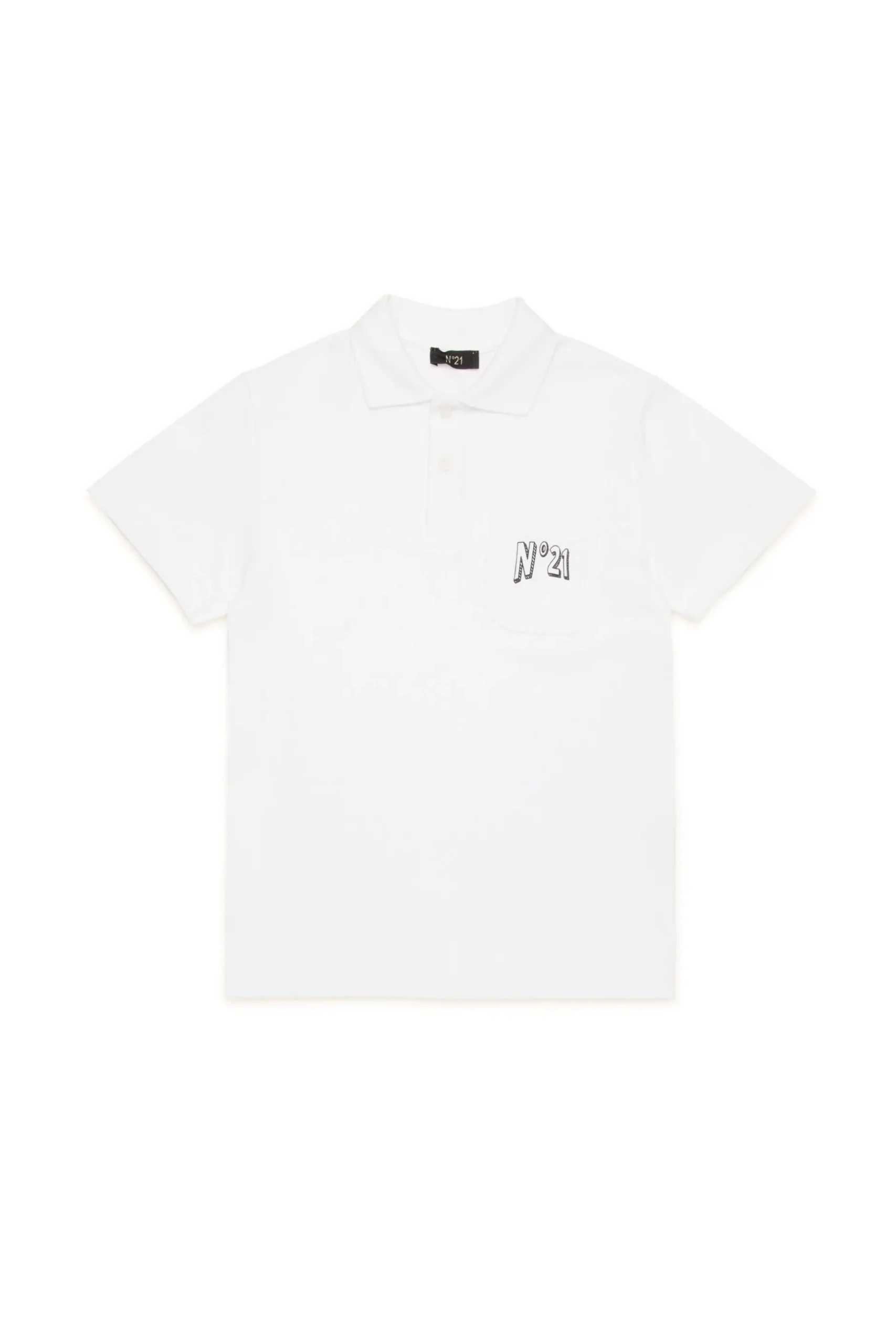 N°21 Polo con logo effetto 3d | Bambino T-Shirts
