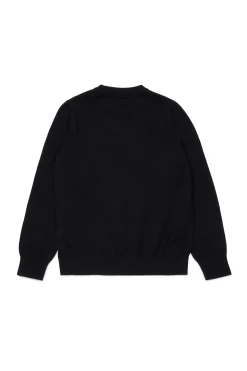 DIESEL Pullover in cotone con logo Oval D | Bambino Oval D By Diesel | Oval D By Diesel