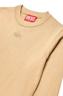DIESEL Pullover in cotone con logo Oval D | Bambino Oval D By Diesel | Oval D By Diesel
